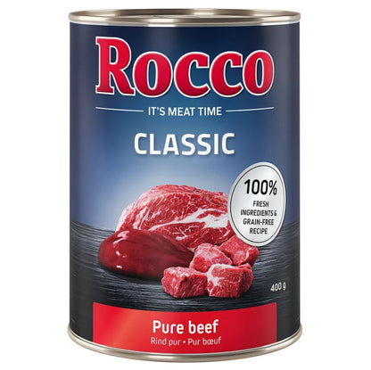 Rocco | Dog Food | Classic Pure Beef | 6x400g