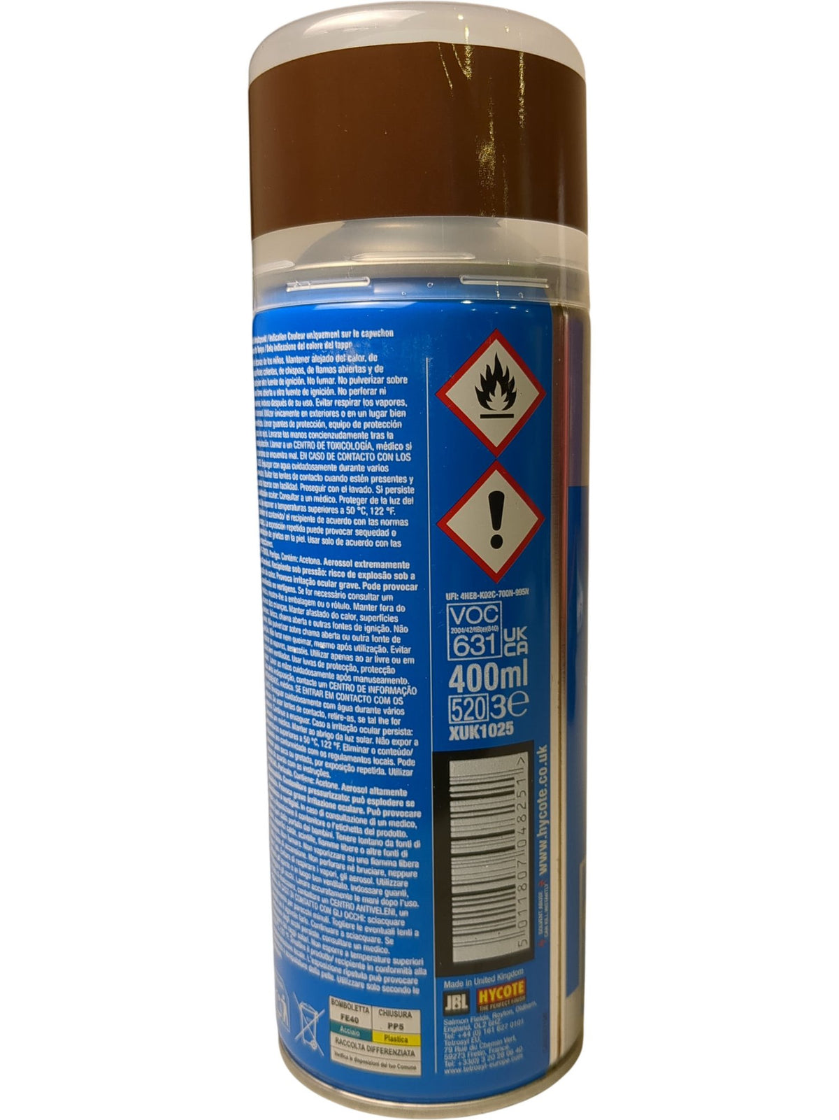 Hycote | Brown Spray Paint | Rover-Russet | 400ml