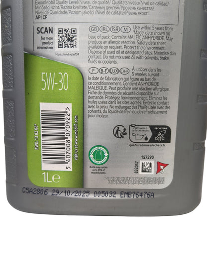Mobil | ESP Formula P Engine Oil | 5W-30 | 1L
