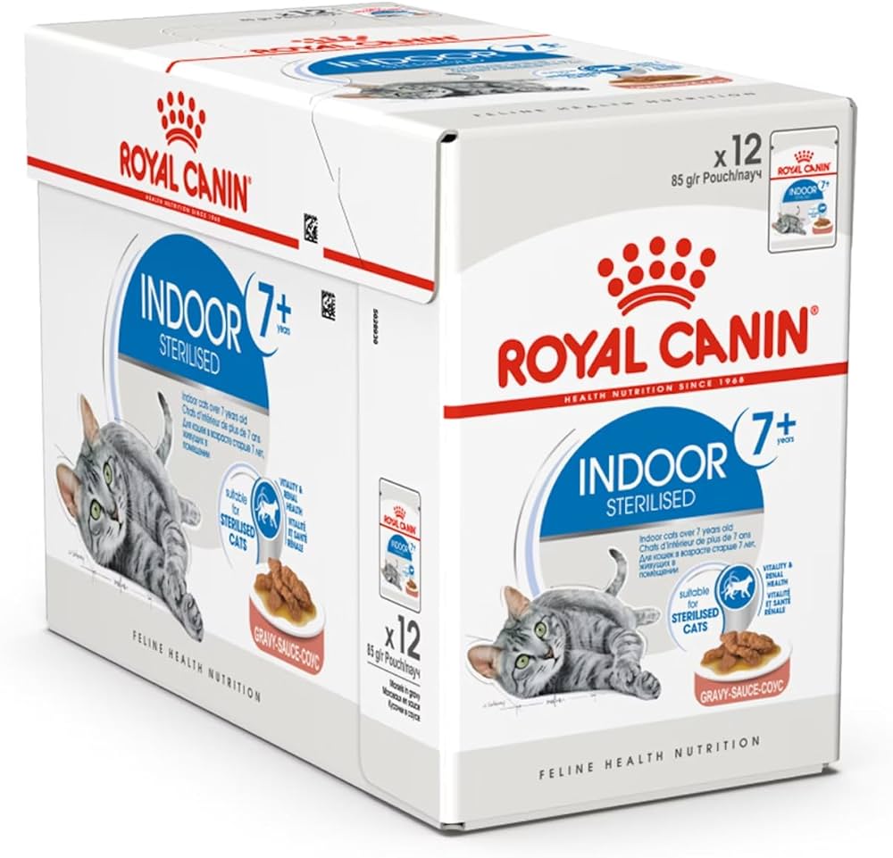Royal Canin | Indoor Sterilised 7+ | Gravy | 12x85g