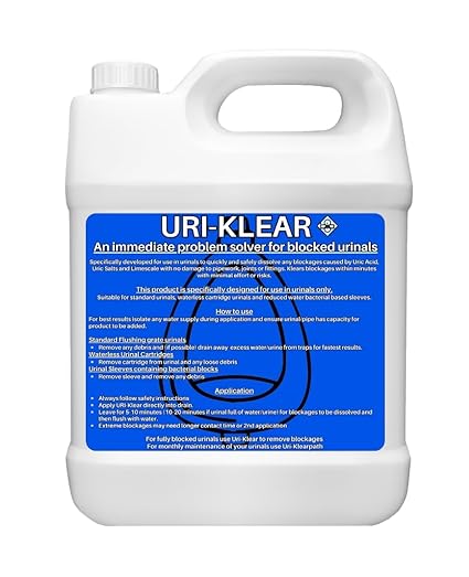 Uri-Klear| Problem Solver for Blocked Urinals-5L