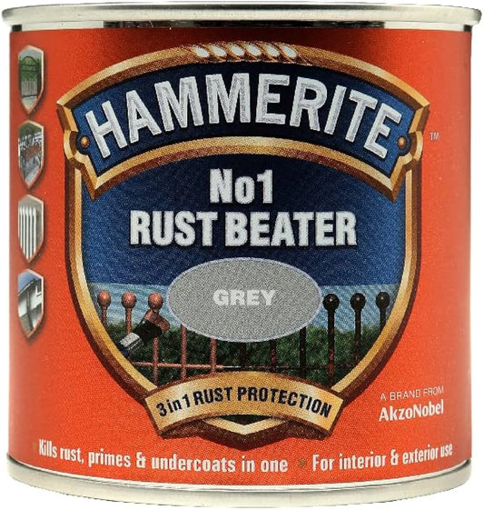 Hammerite| No1 Rust Beater| Grey| 250ml