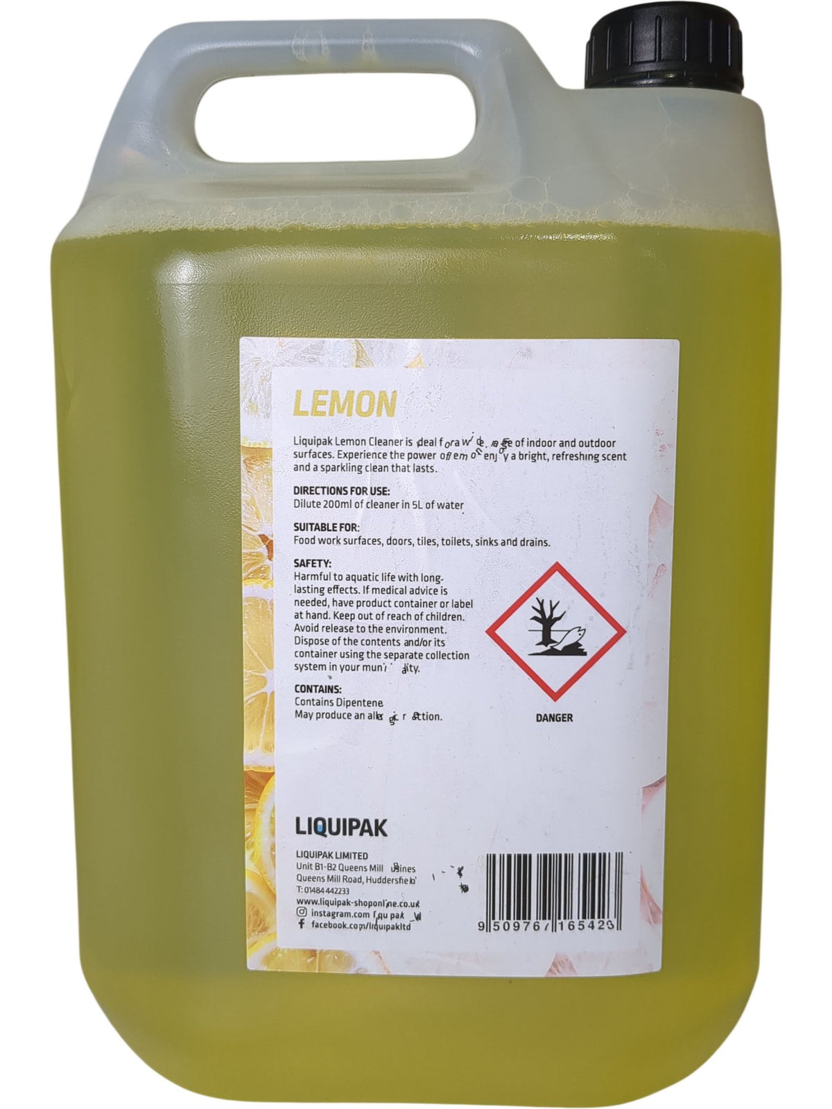 Liquipak | Lemon Cleaner | 5L