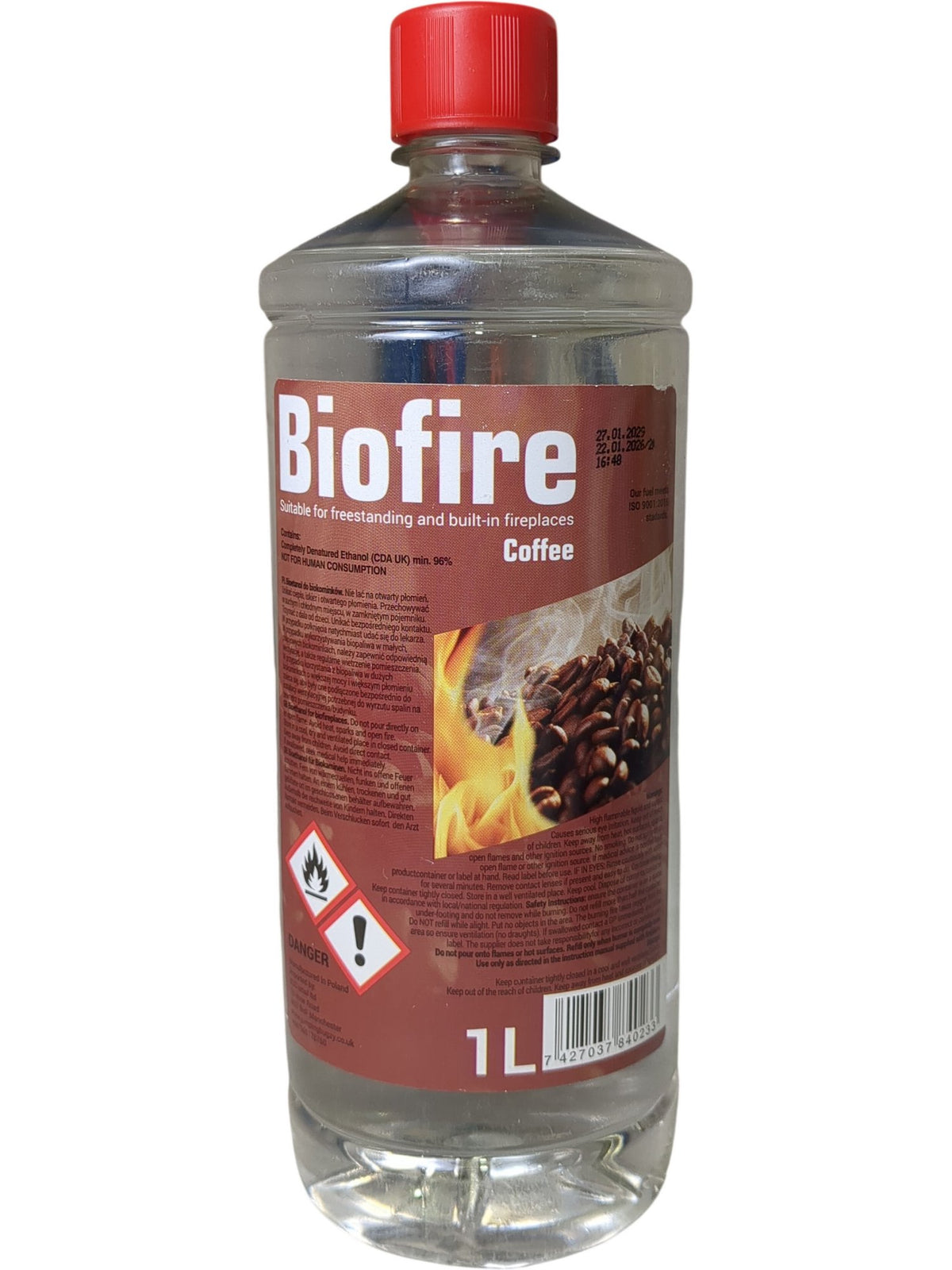 Biofire | Lighter Fluid | Coffee | 1L