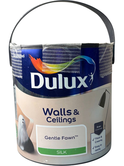 Dulux Walls & Ceilings Paint Gentle Fawn Silk 2.5L