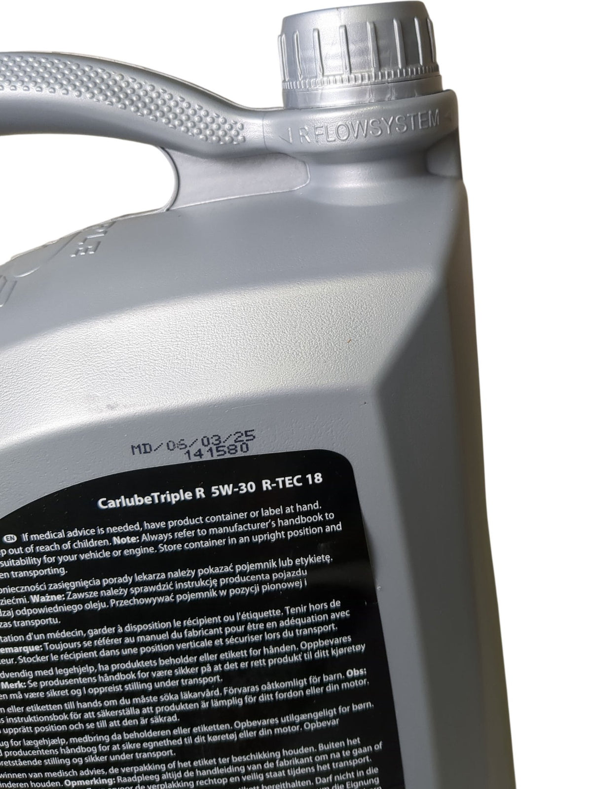 Carlube | Fully Synthetic Motor Oil | R-TEC 18 | 5L