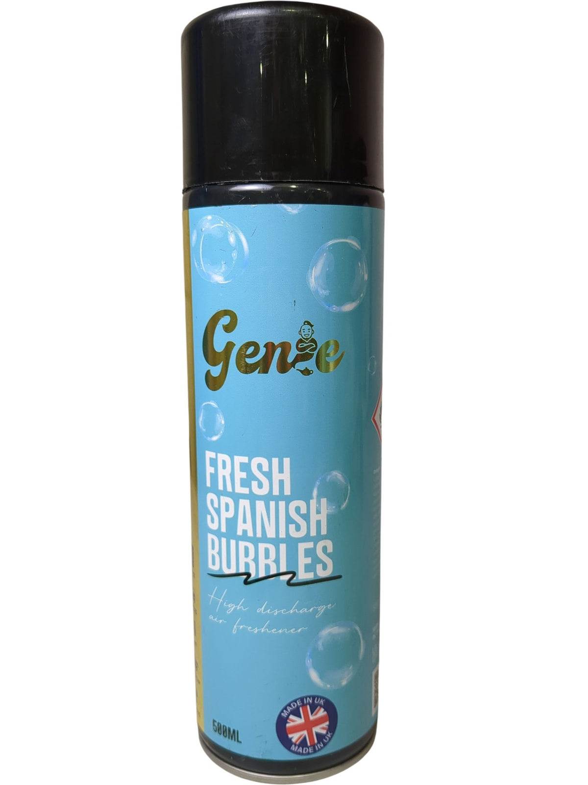 Genie | Fresh Spanish Bubbles | High Discharge Air Freshener | 500ml