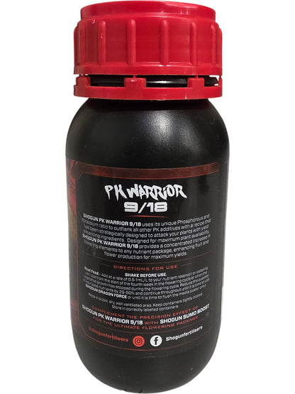 Shogun Fertilisers | PK Warrior 9/18 | 250ml