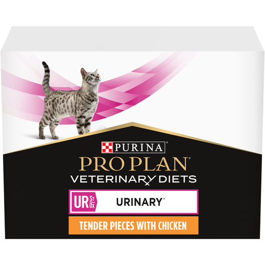 PURINA PRO PLAN Veterinary Diets Feline UR Urinary - Chicken - 10 X 85g