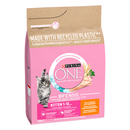 Purina One Kitten/Junior Chicken and Whole Grain Cat Food - 2.8kg