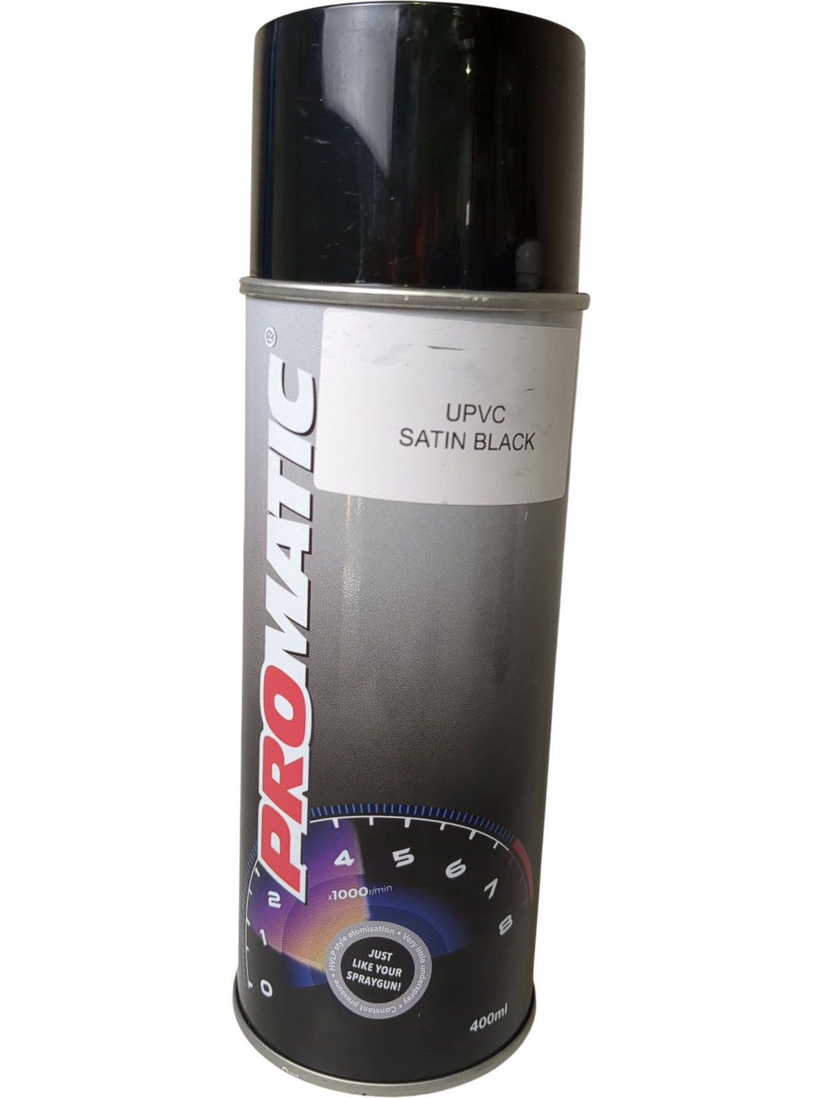 Promatic | UPVC Satin Black Spray | 400ml