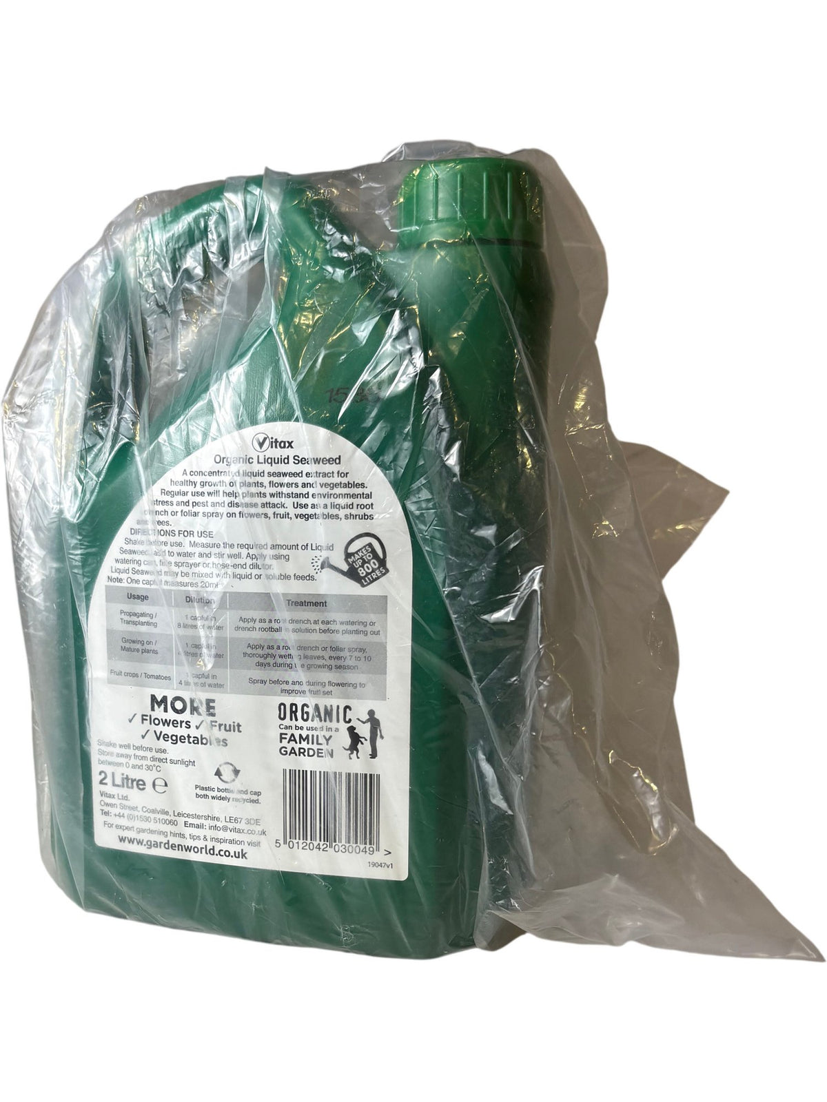Vitax Organic Liquid Seaweed 2L