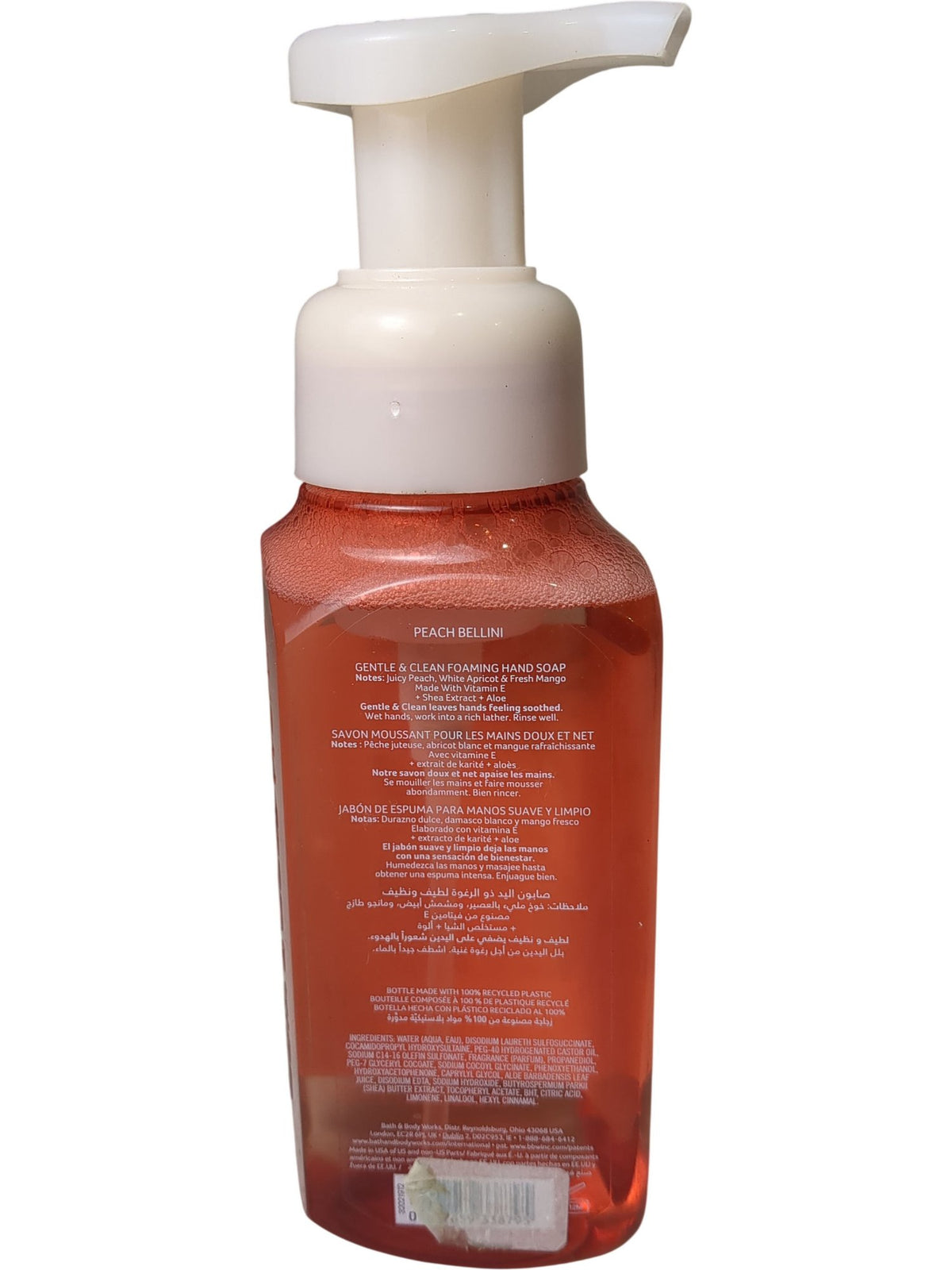 Bath & Body Works | Peach Bellini Foaming Hand Soap | 259ml
