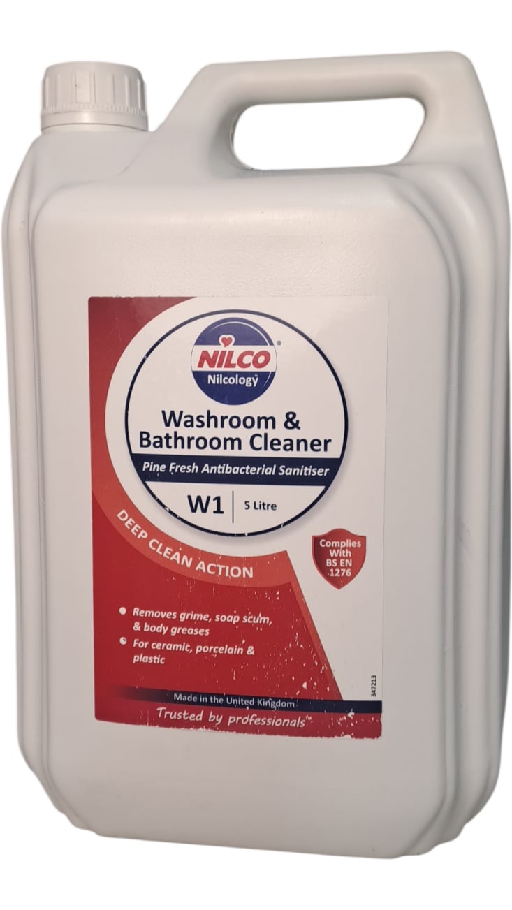 Nilco | Washroom & Bathroom Cleaner | W1 | 5 Litre