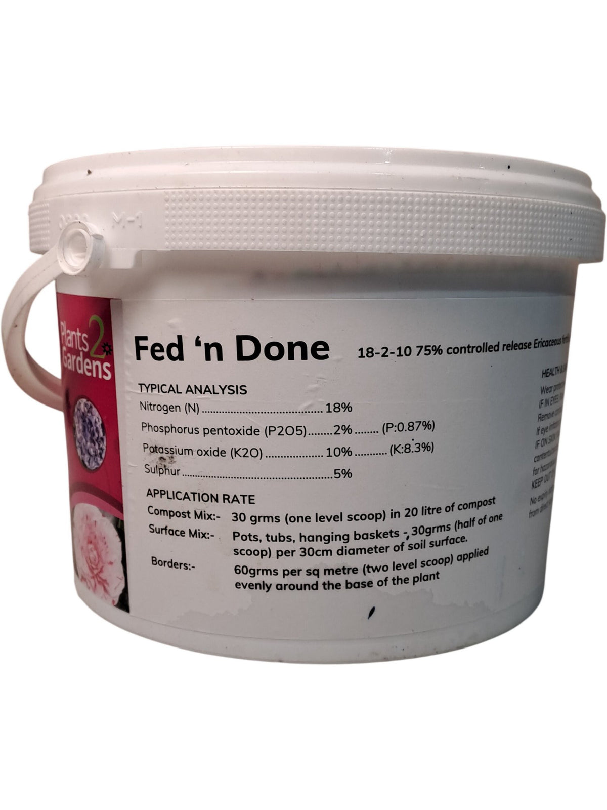 Fed 'n Done | Controlled Release Ericaceous Plant Food | 2KG