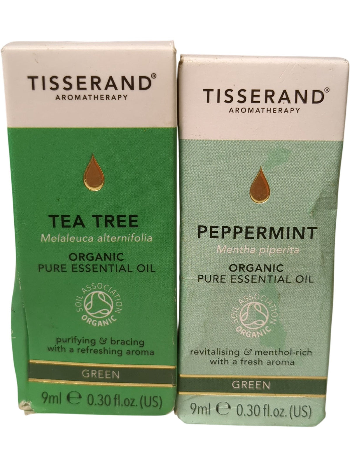 Tisserand | Tea Tree & Peppermint Essential Oil Set | 9ml