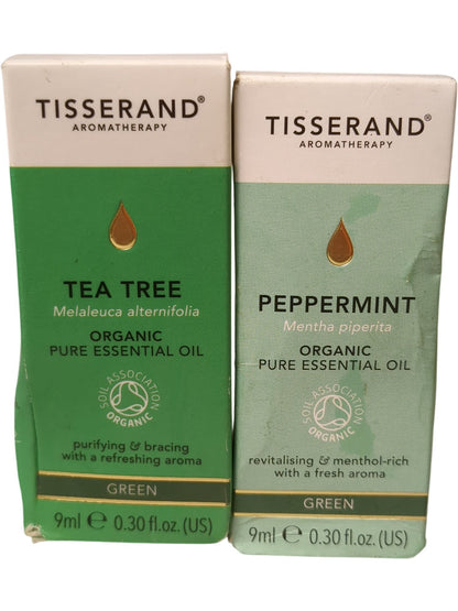 Tisserand | Tea Tree & Peppermint Essential Oil Set | 9ml