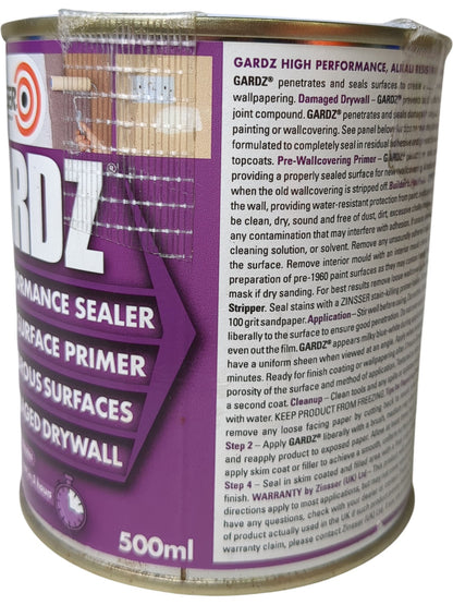 Zinsser | Gardz High Performance Sealer | 500ml