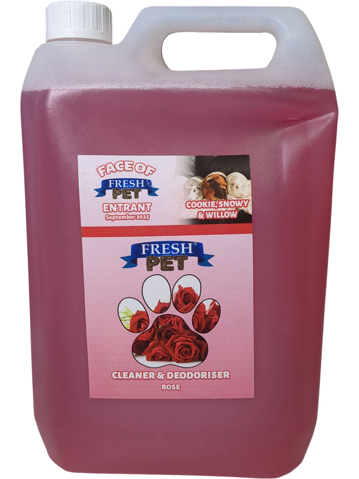 Fresh Pet | Cleaner & Deodoriser | Rose | 5L