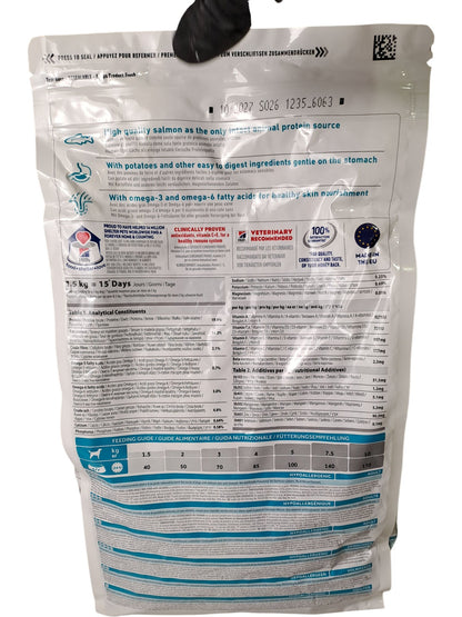 Hill's | Science Plan Hypoallergenic Dog Food | Salmon | 1.5KG