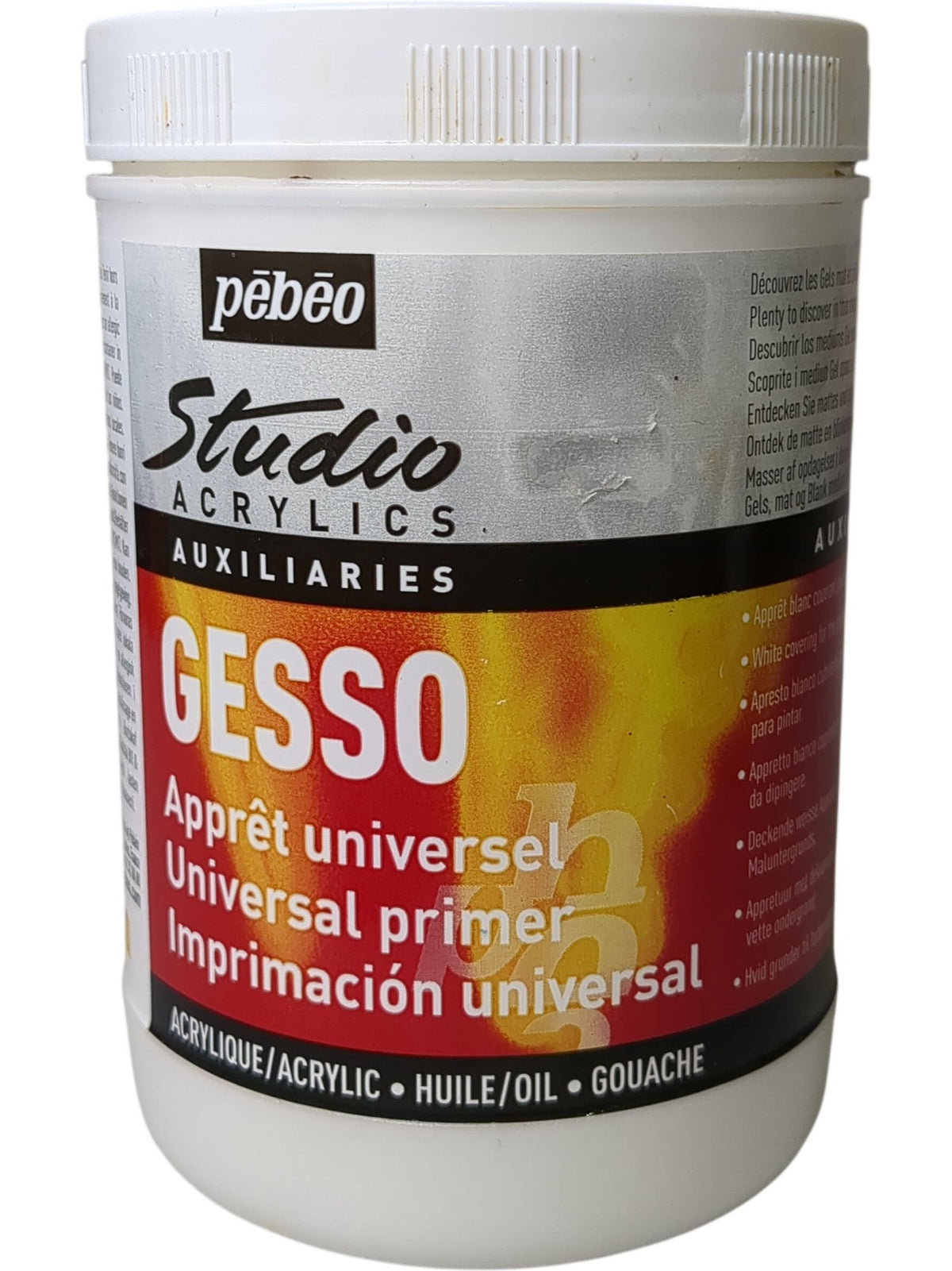 Pebeo | Studio Acrylics Gesso | 1L
