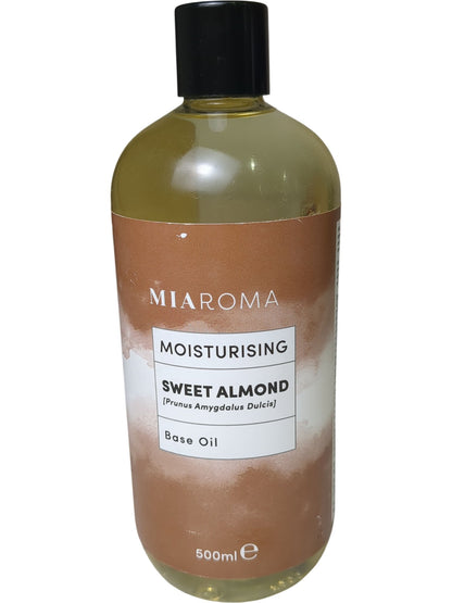 Miaroma | Moisturising Sweet Almond Base Oil | 500ml