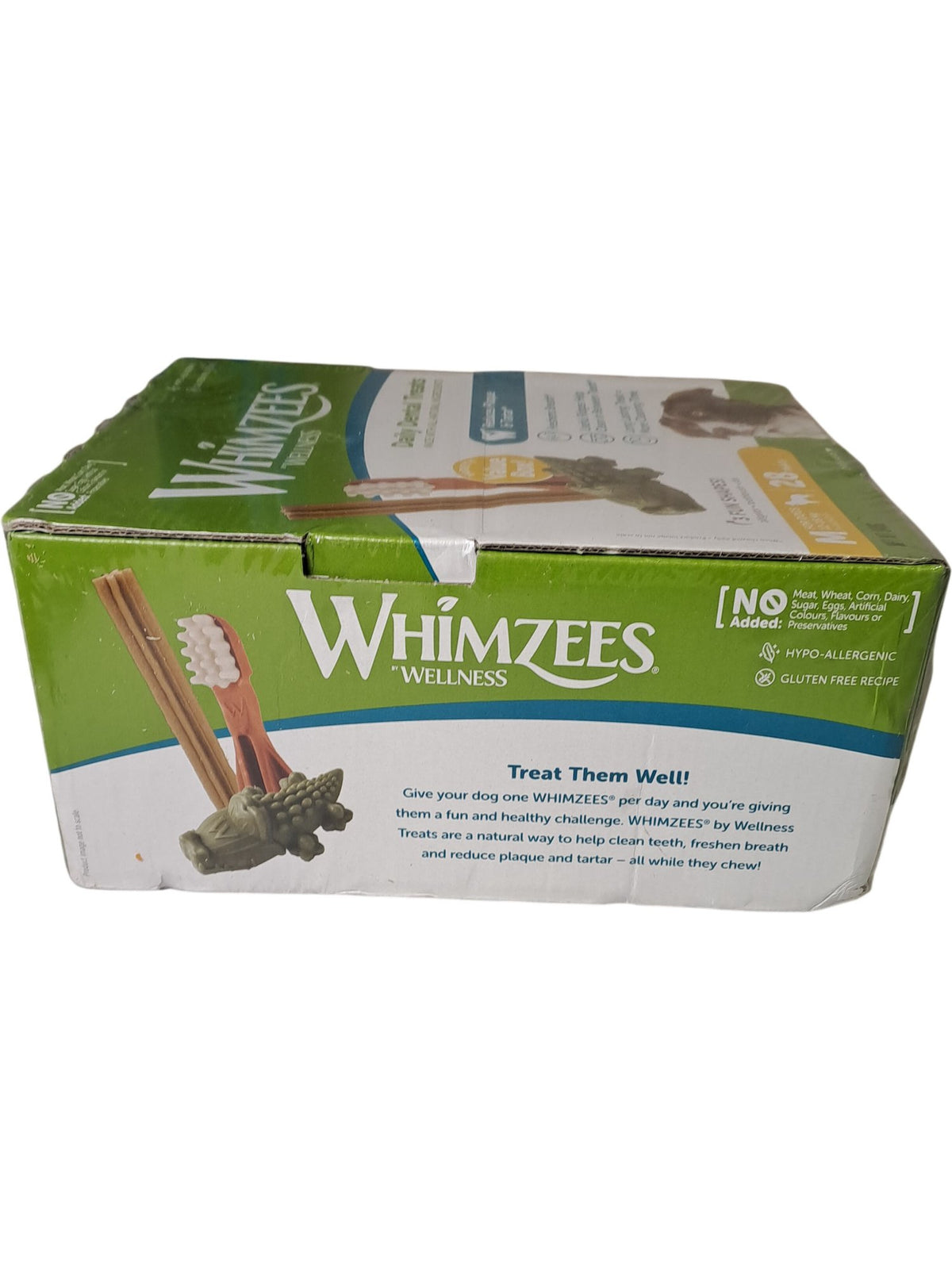 Whimzees | Wellness Daily Dental Treats | Medium | 28 Pack