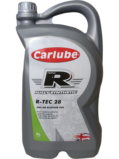 Carlube | Motor Oil | R-TEC 28 | 5L
