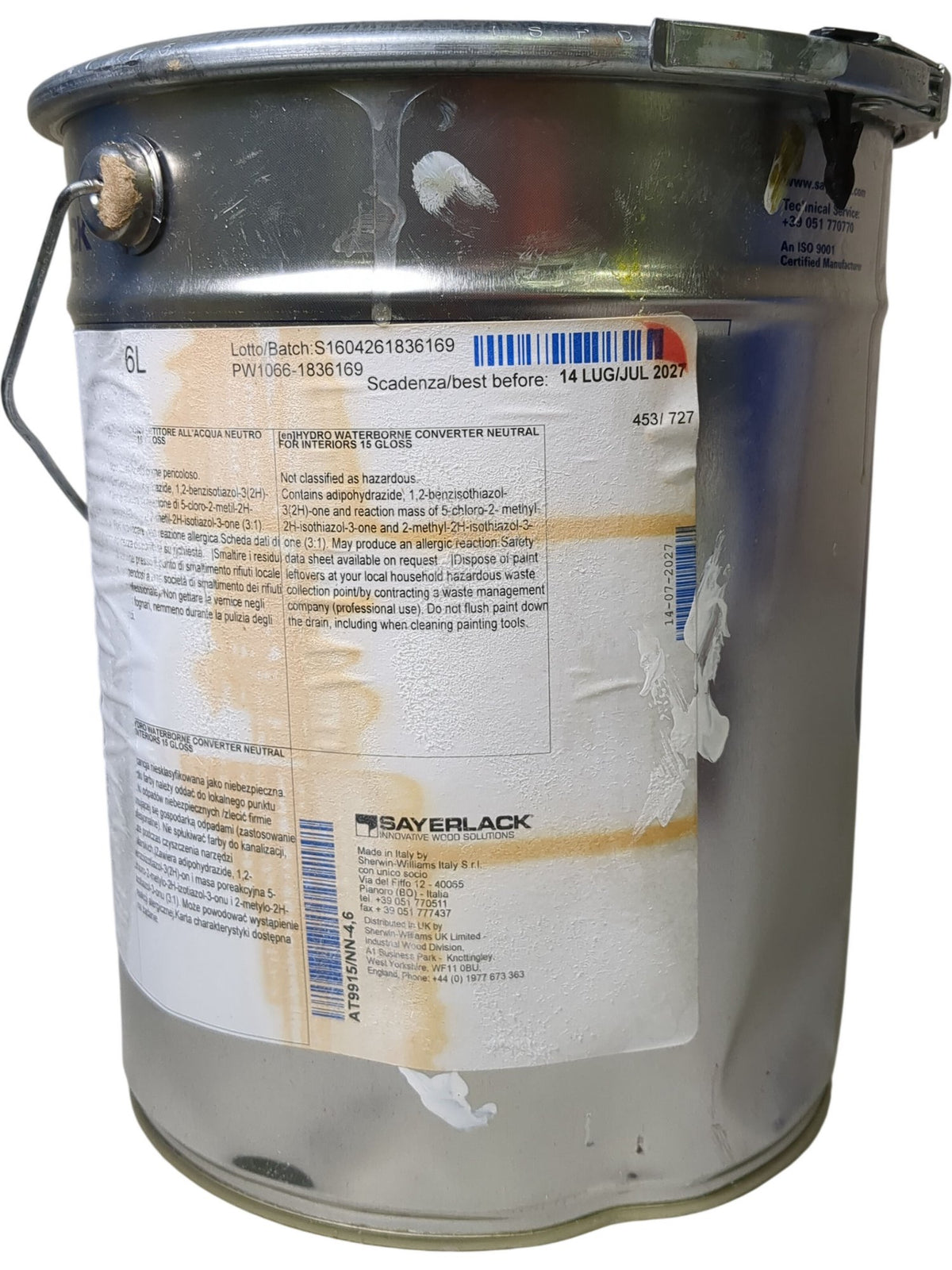 Sayerlack | Hydro Waterborne Converter Neutral | 6L