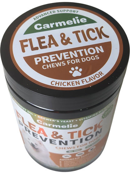 Carmelie | Flea & Tick Prevention Chews | 400g