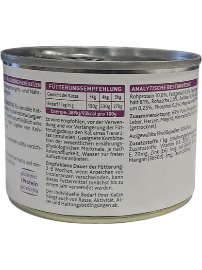 Kattovit | Feline Diet Sensitive | Turkey | 185g
