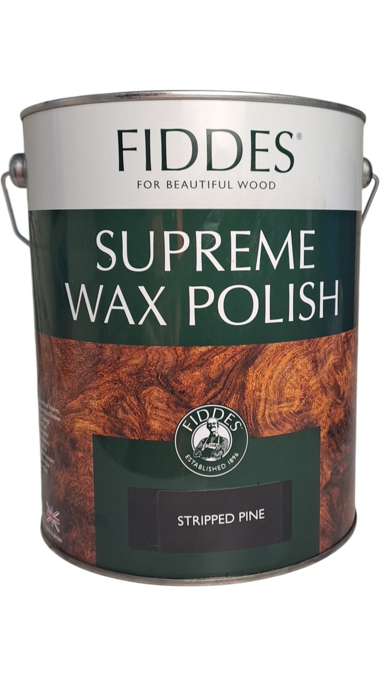 Fiddes | Supreme Wax Polish | Stripped Pine | 5L