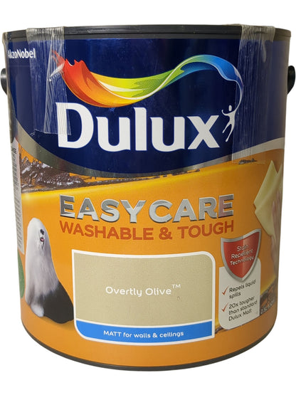 Dulux | EasyCare Washable & Tough Paint | Overtly Olive | 2.5L