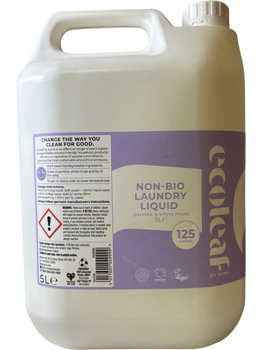 Ecolea Non-Bio Laundry Liquid 5017601049999 5L