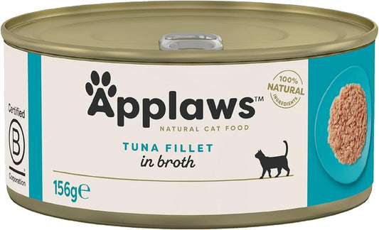 Applaws | Tuna Fillet in Broth | 24x156g