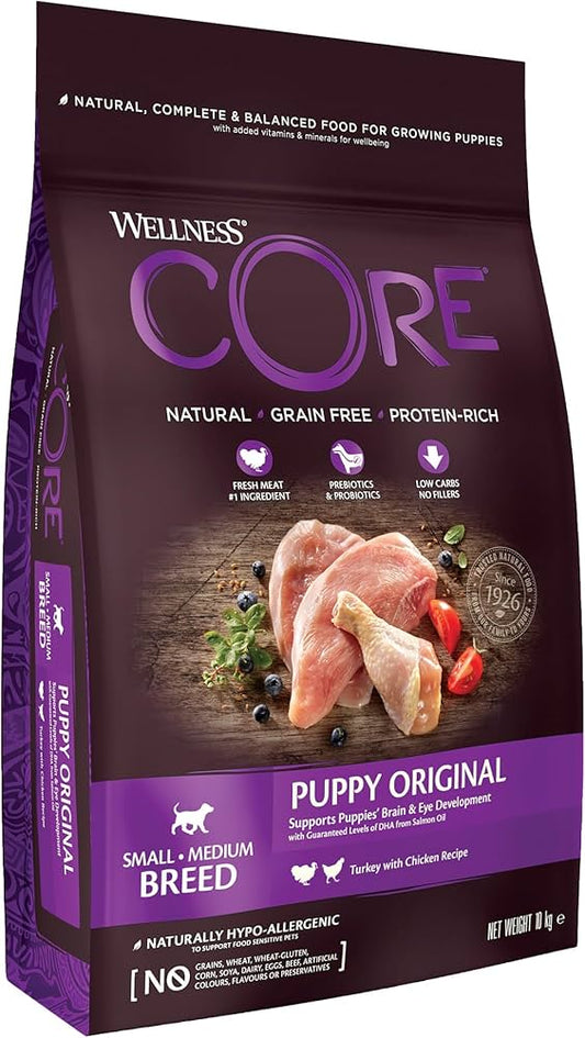 Wellness Core | Puppy Original | S/M | Turkey & Chicken | 10kg