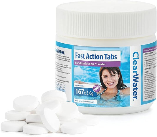 2 x 3.0g| Clearwater| Fast Action Tabs