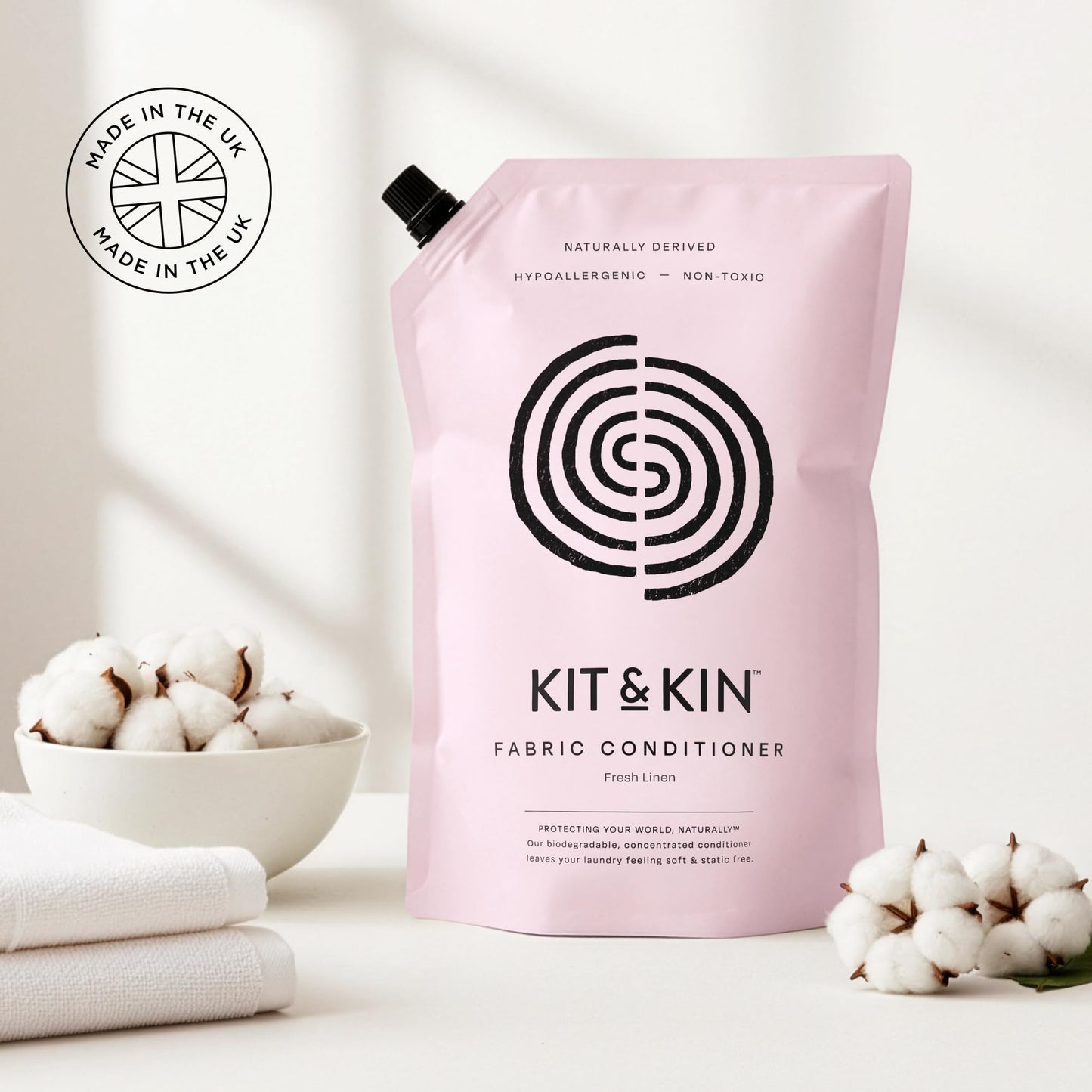Kit & Kin| Fabric Conditioner| Fresh Linen| 1L