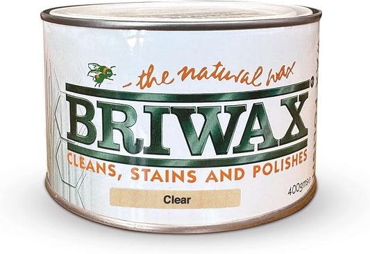 Briwax| Natural Wax- Clear-400g