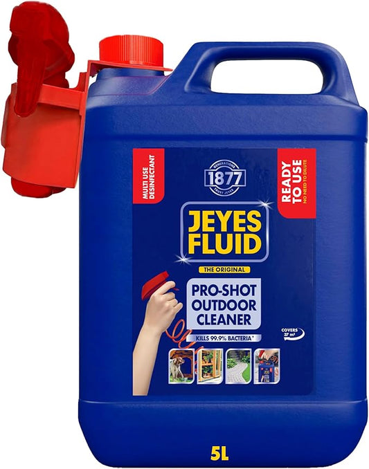 Jeyes Fluid|Pro-Shot Outdoor Cleaner| 5L|WITHOUT SPRAY