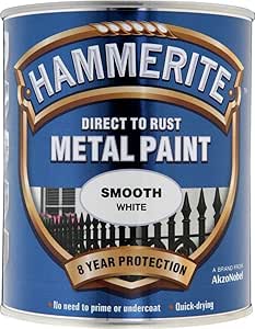 Hammerite| Metal Paint- Smooth White- 750ml