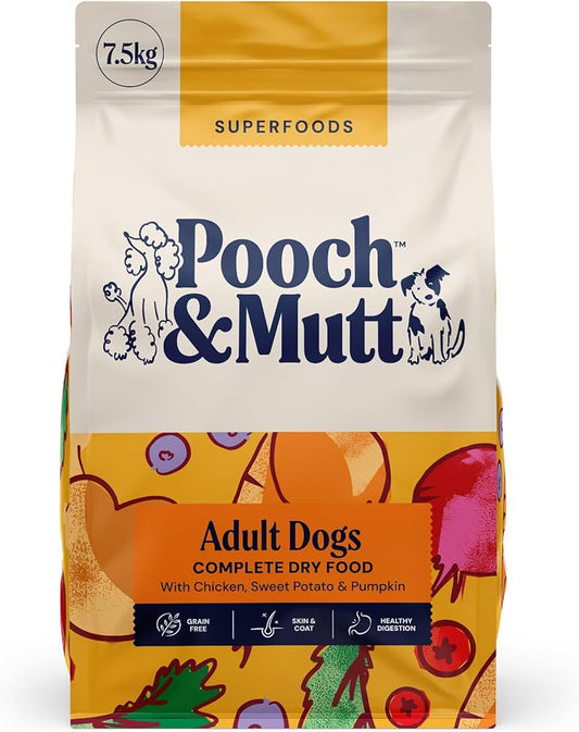 Pooch & Mutt | Puppy | Chicken & Superfoods | 7.5kg