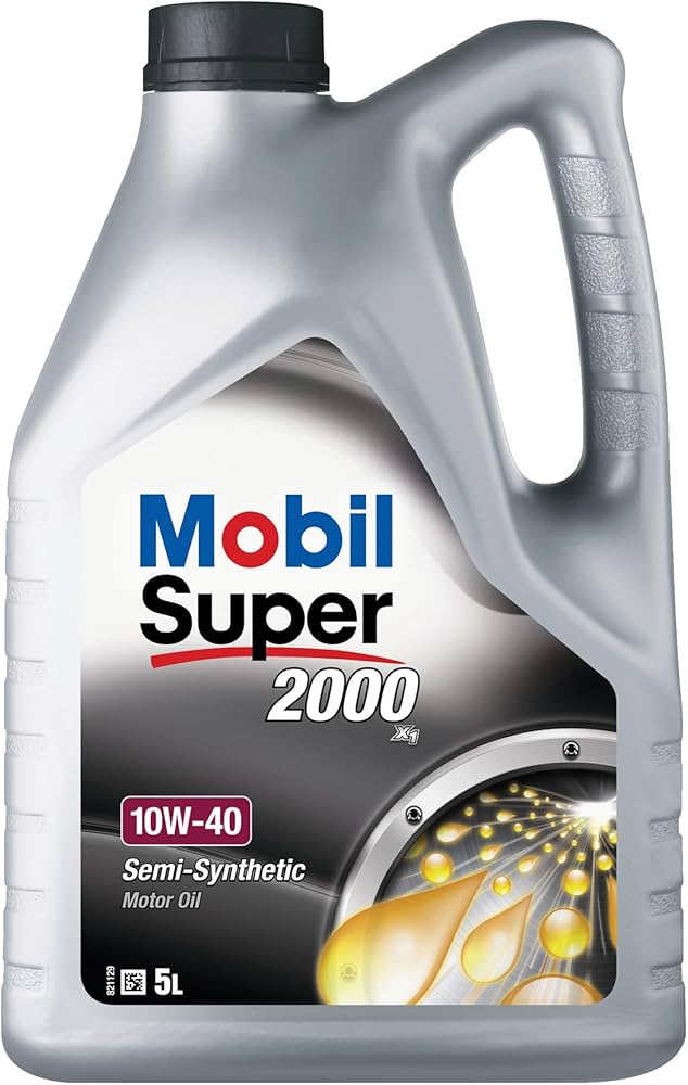 Mobil| Super 2000 10W-40 Semi Synthetic| 5L