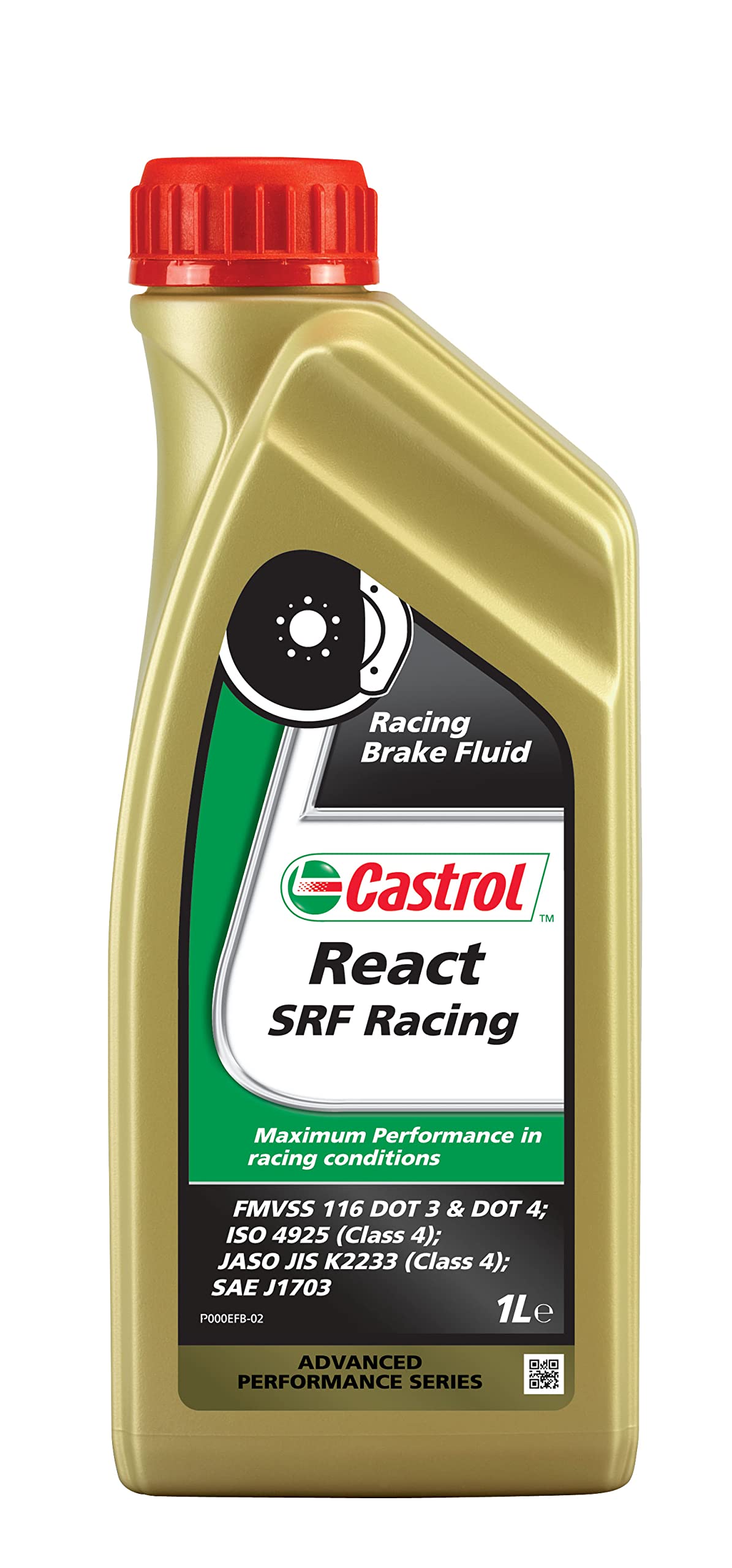Castrol| React SRF Racing| P000EFB-02| 1L
