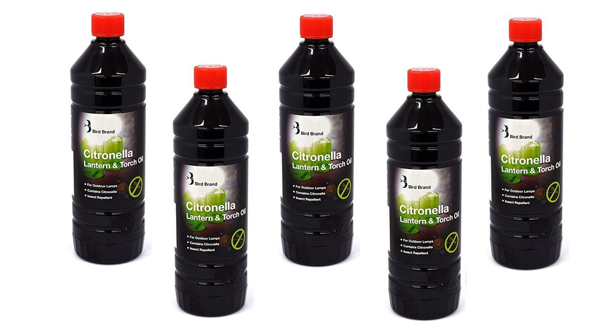 6 x 1L| Bird Brand| Citronella Lantern/Torch Oil