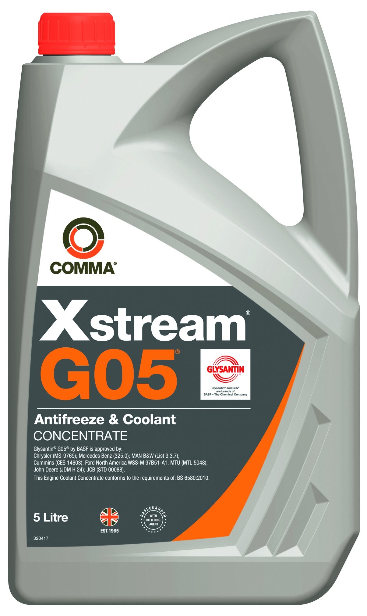 Comma| Xstream G05 Antifreeze & Coolant concentrate|5L