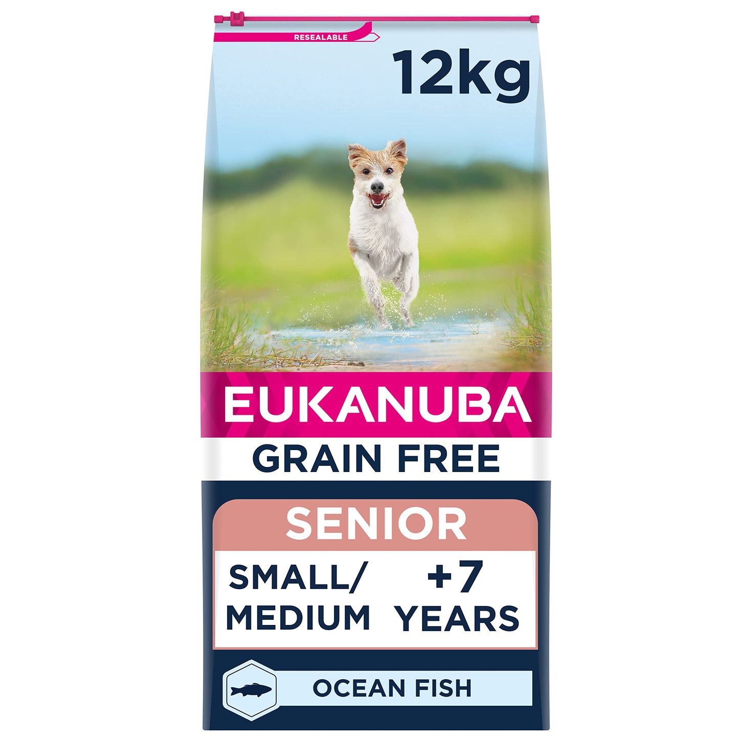 Eukanuba| Senior Small/Medium Dog- Ocean Fish-3kg