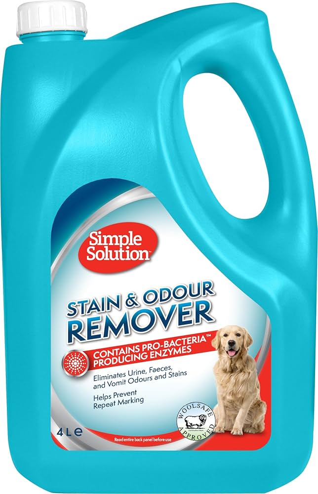 Simple Solution| Stain & Odour Remover| 4L