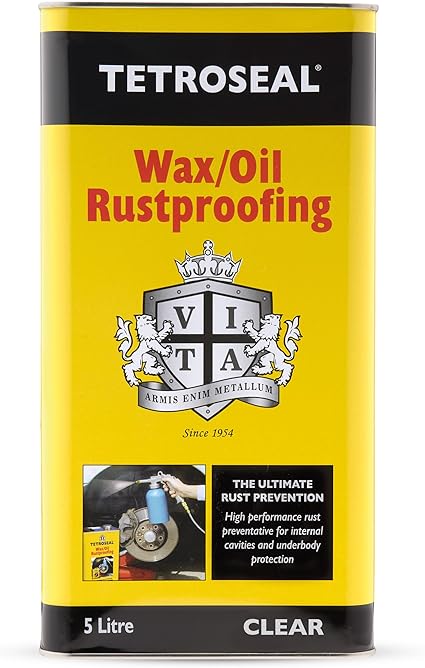 Tetroseal| Wax/Oil Rustproofing-Clear-5L