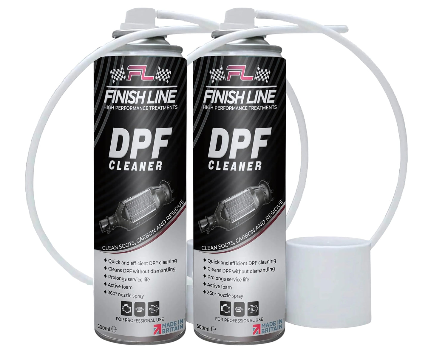 2 x 500ml| Finish Line| DPF Cleaner
